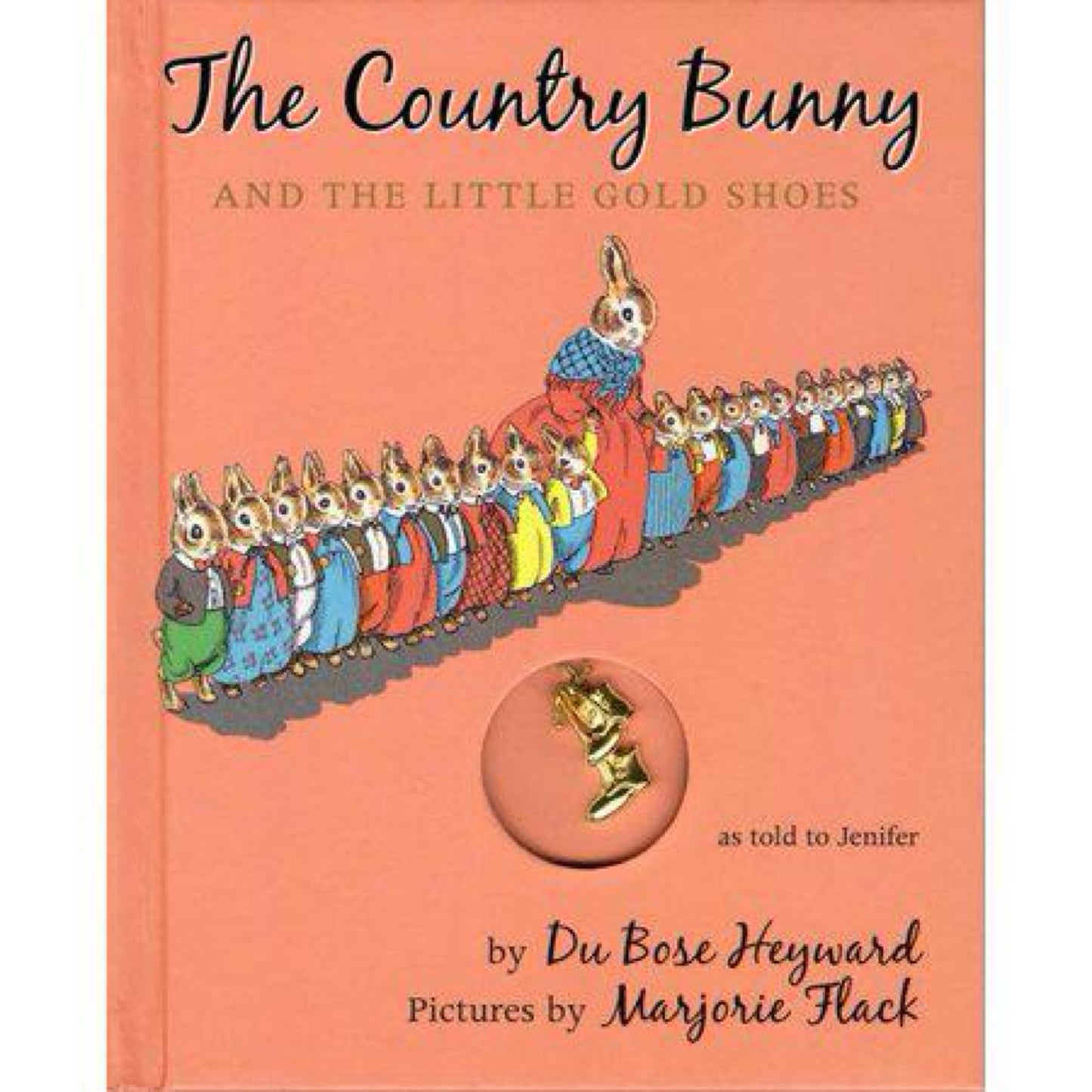 The Country Bunny and The Little Gold Shoes Gift Edition with Charm (Hardcover)