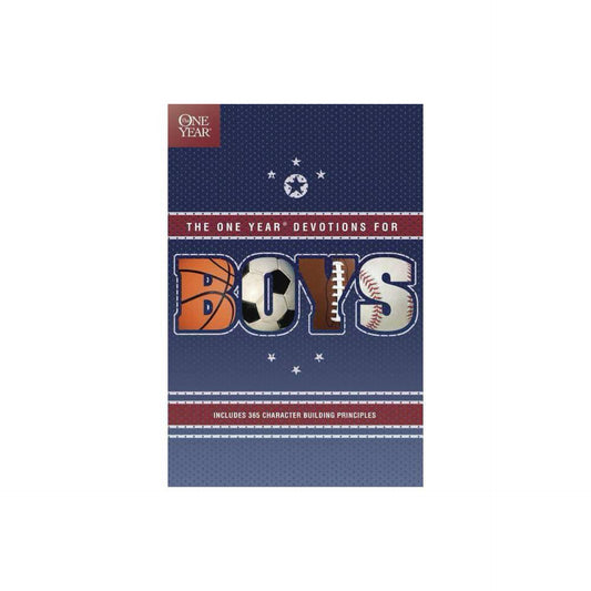 The One Year Book of Devotions for Boys