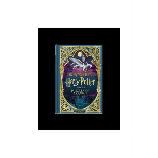 Harry Potter and the Prisoner of Azkaban (Harry Potter, Book 3) (Minalima Edition) - by J K Rowling (Hardcover)