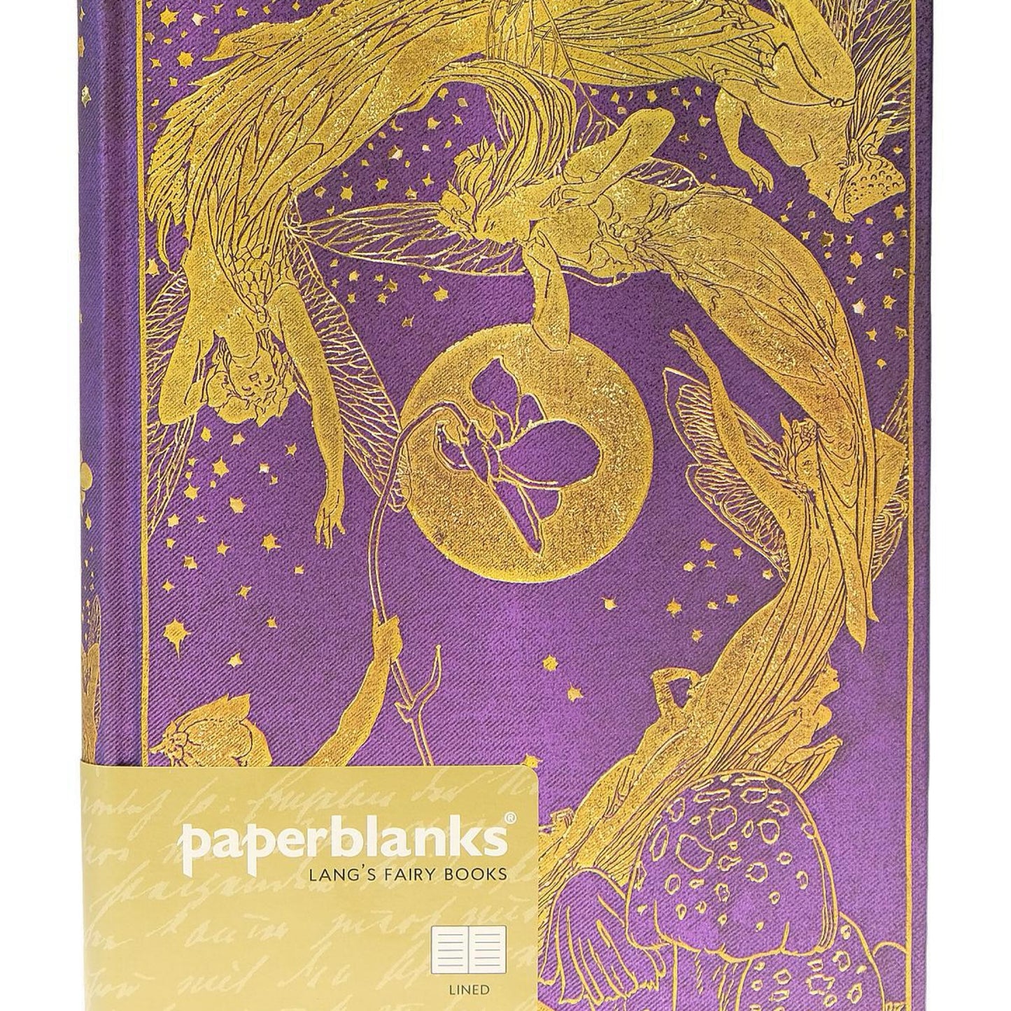 Paperblanks Lang’s Fairy Books, Violet Fairy Midi, Ruled Notebook
