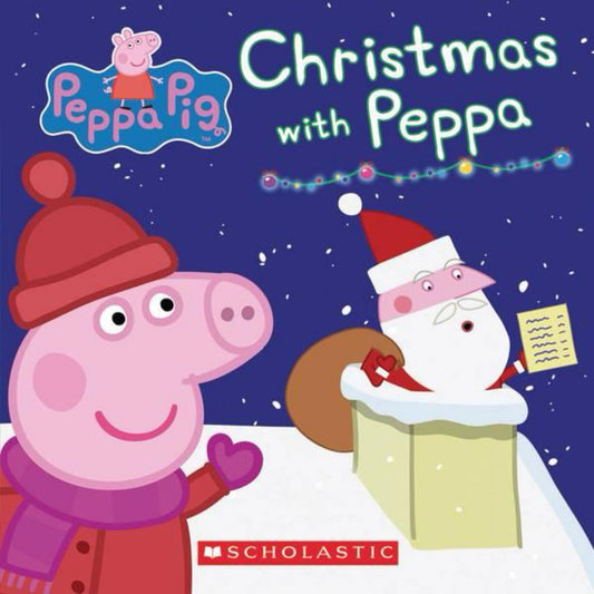 Christmas with Peppa (Peppa Pig: Board Book) by Scholastic (used)