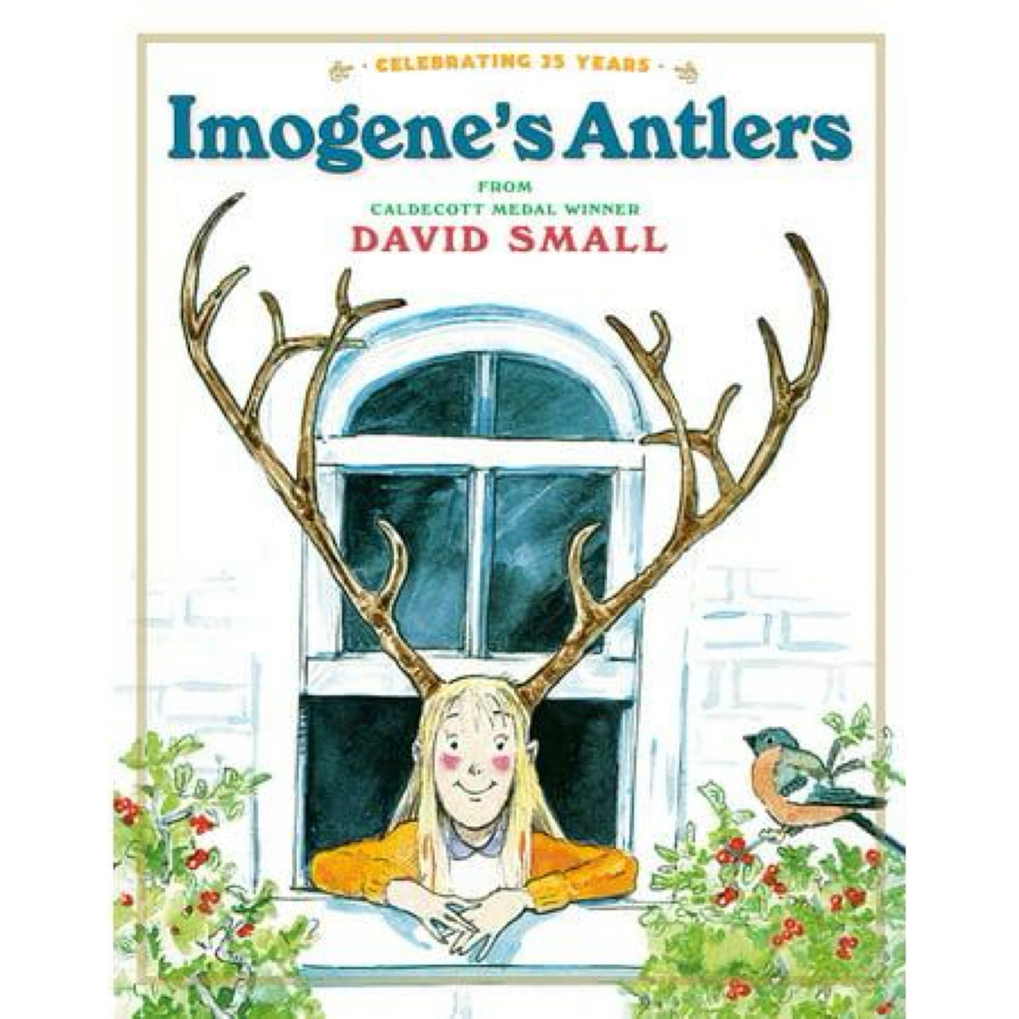 Imogene's Antlers - by David Small (Hardcover)