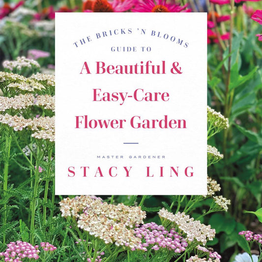 The Bricks 'n Blooms Guide to a Beautiful and Easy-Care Flower Garden - by Stacy Ling (Paperback)